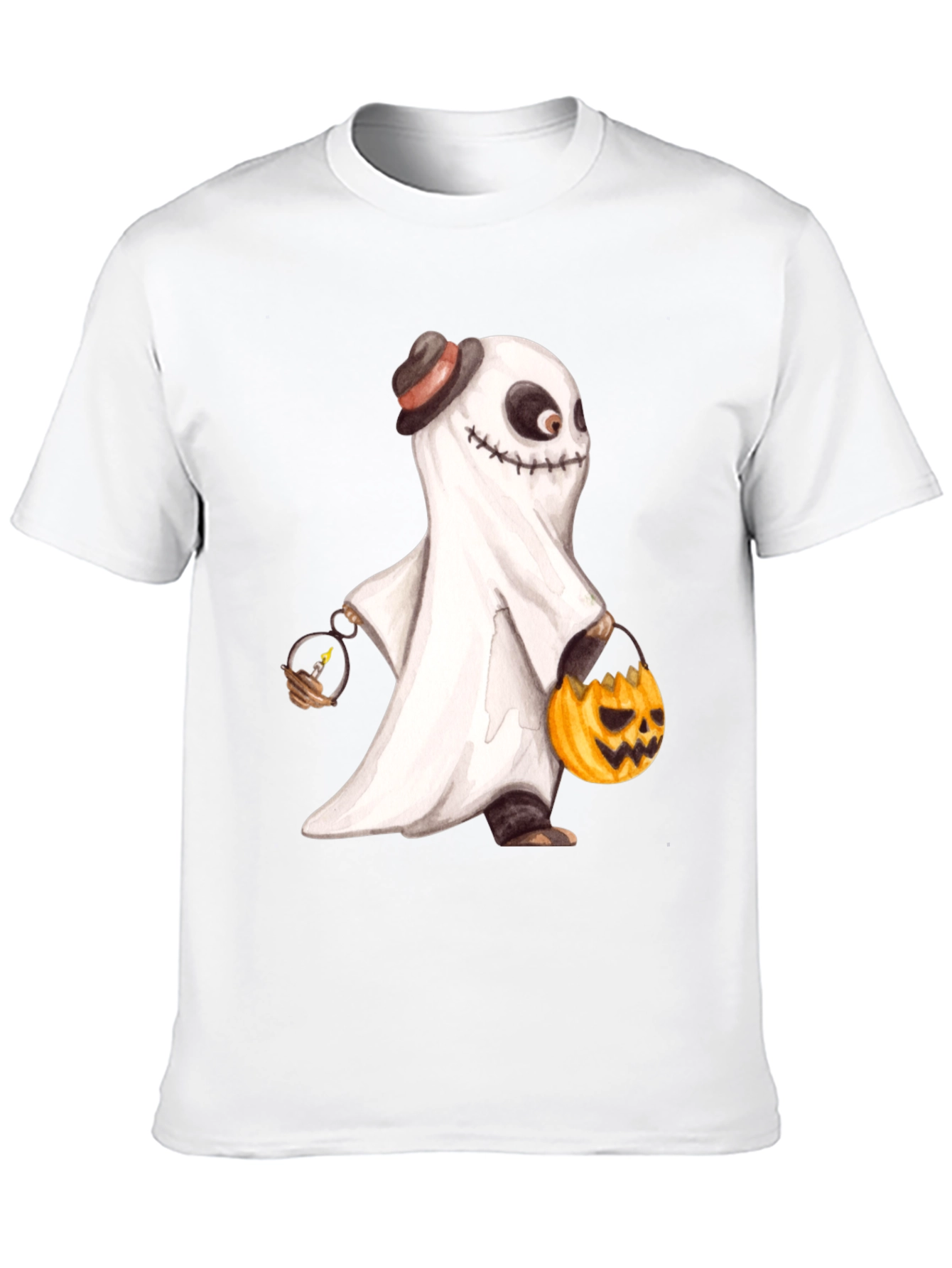 Ghost Halloween T-Shirt - Spooky Season Apparel