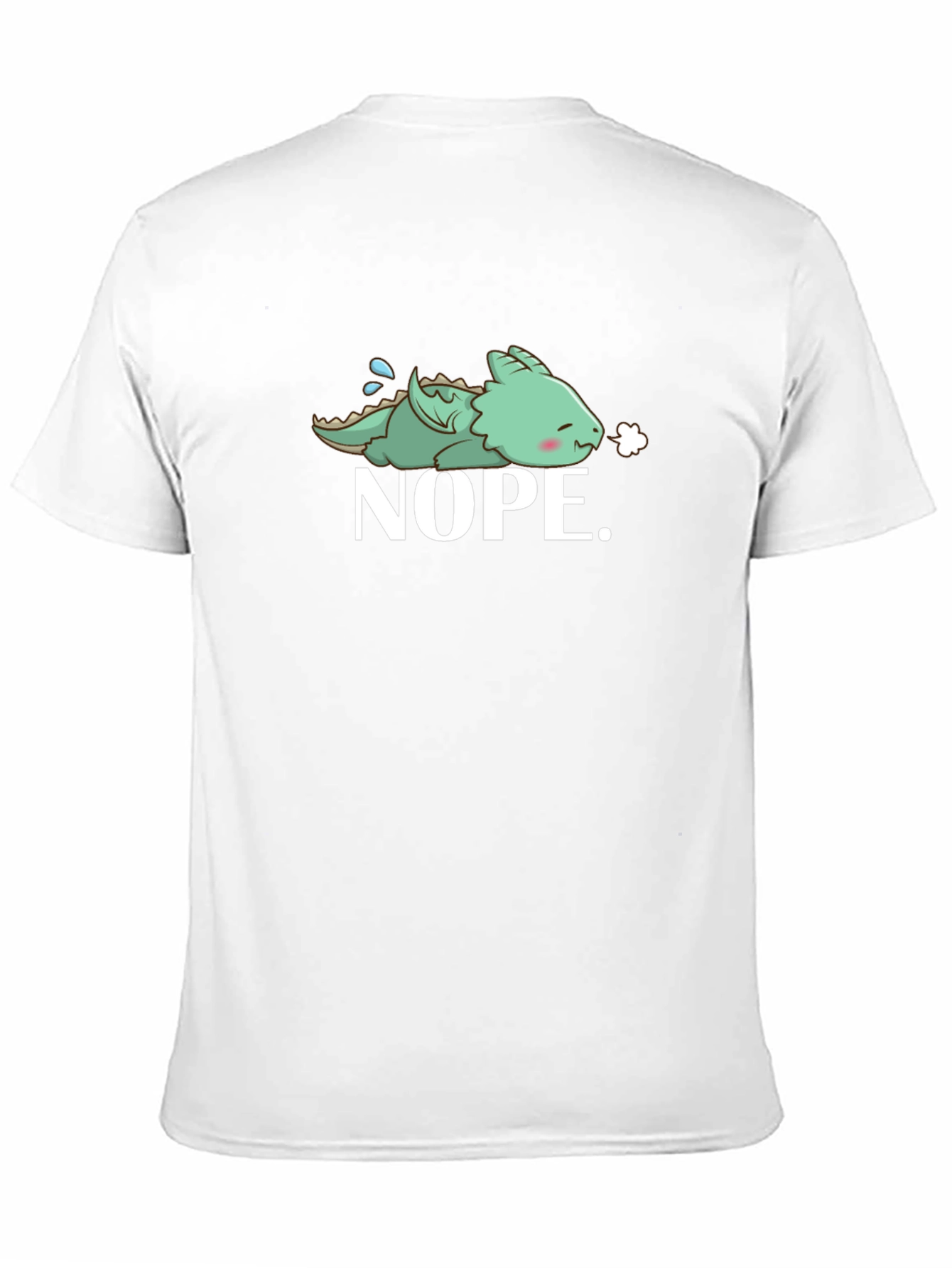 Nope Dragon T-Shirt - Funny Graphic Tee