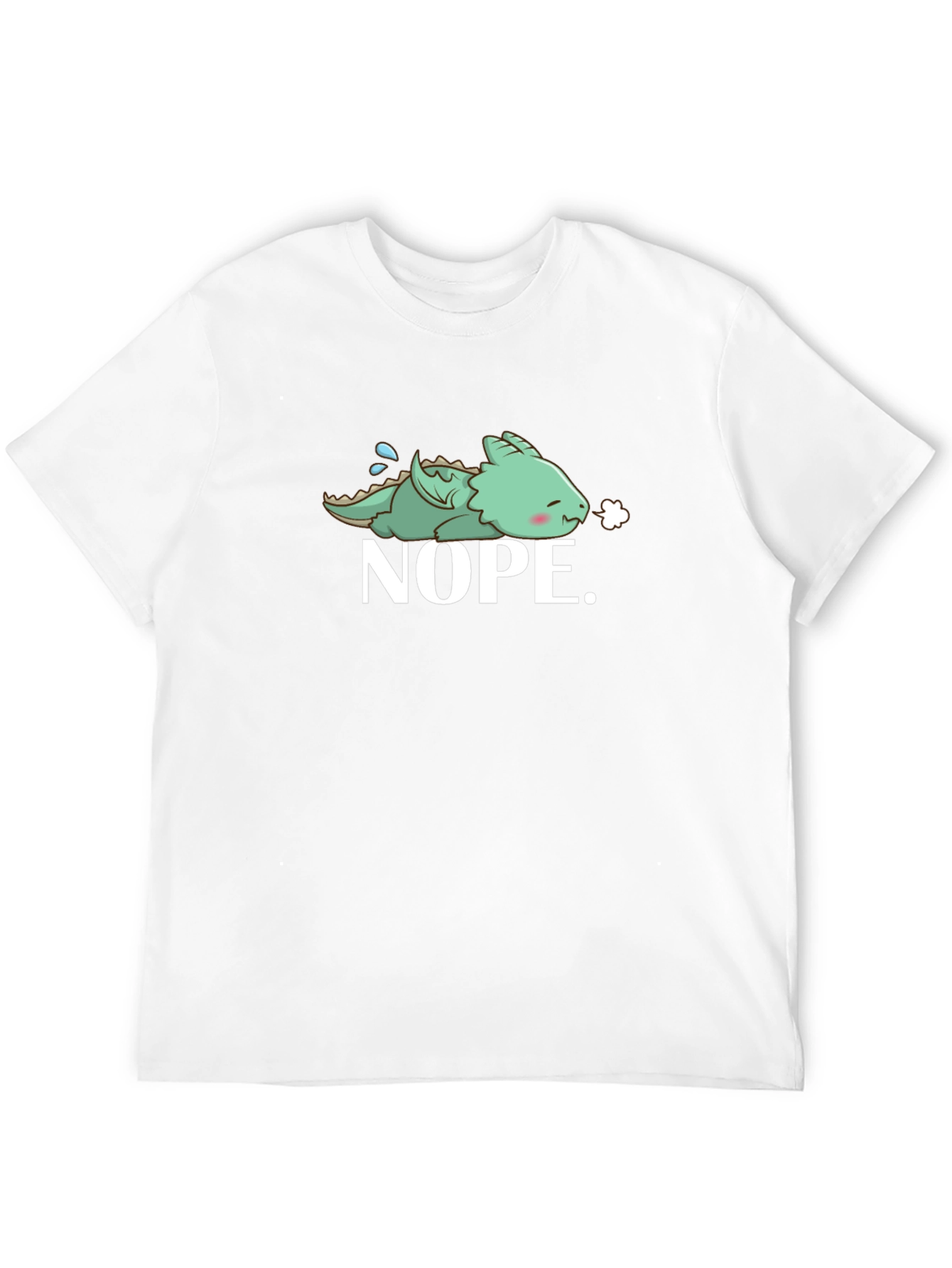 Nope Dragon T-Shirt - Funny Graphic Tee