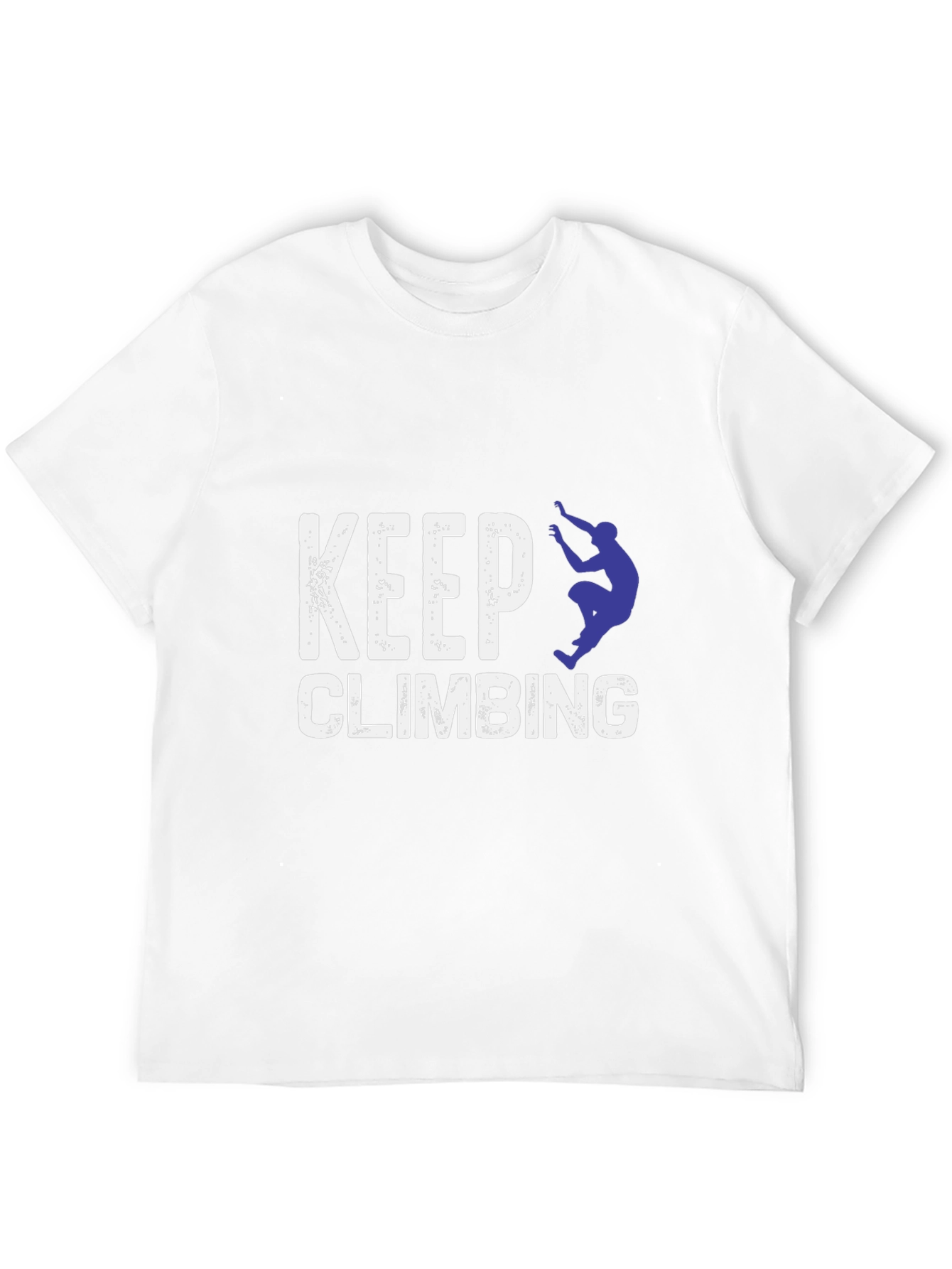 Keep Climbing Black Graphic T-Shirt