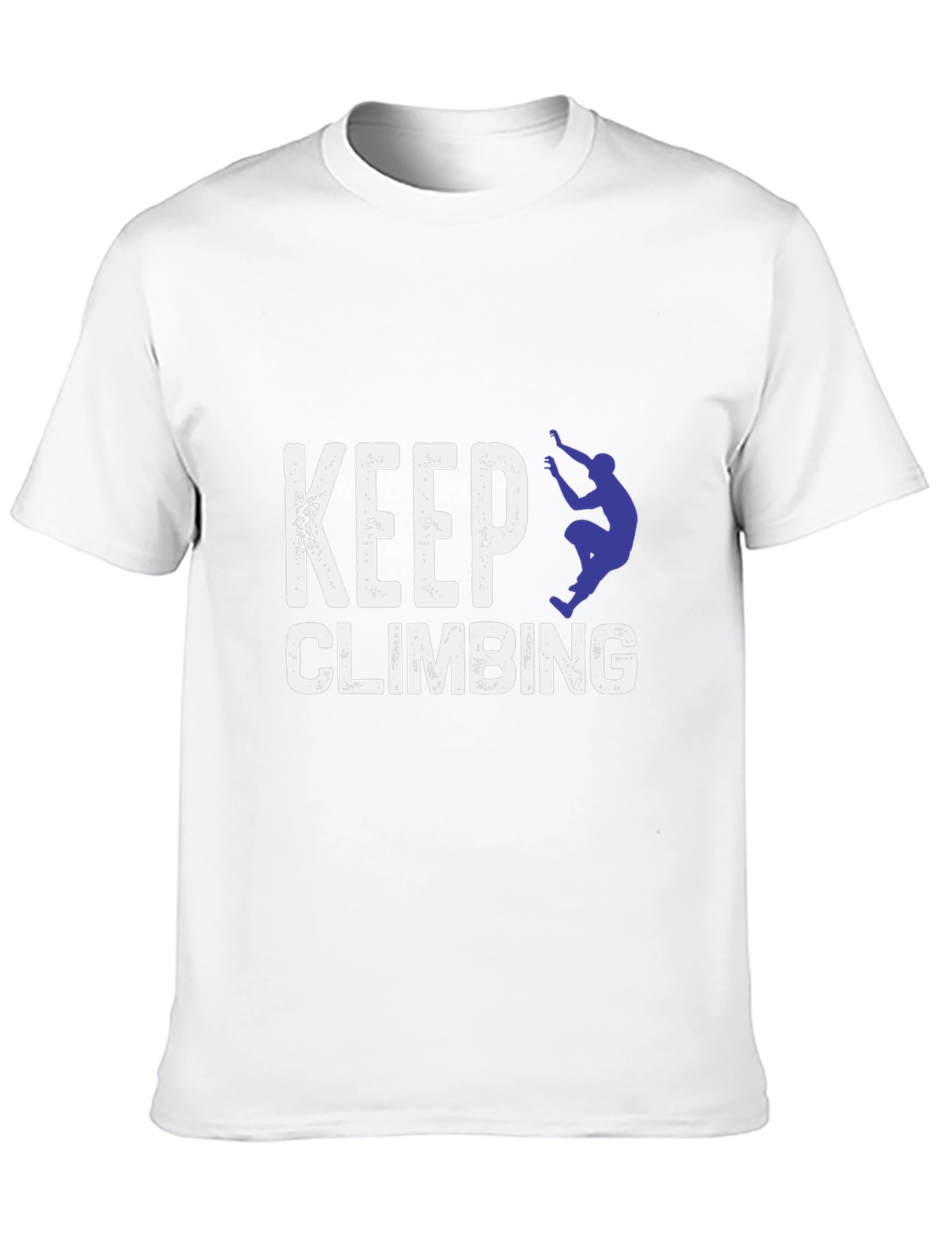 Keep Climbing Black Graphic T-Shirt