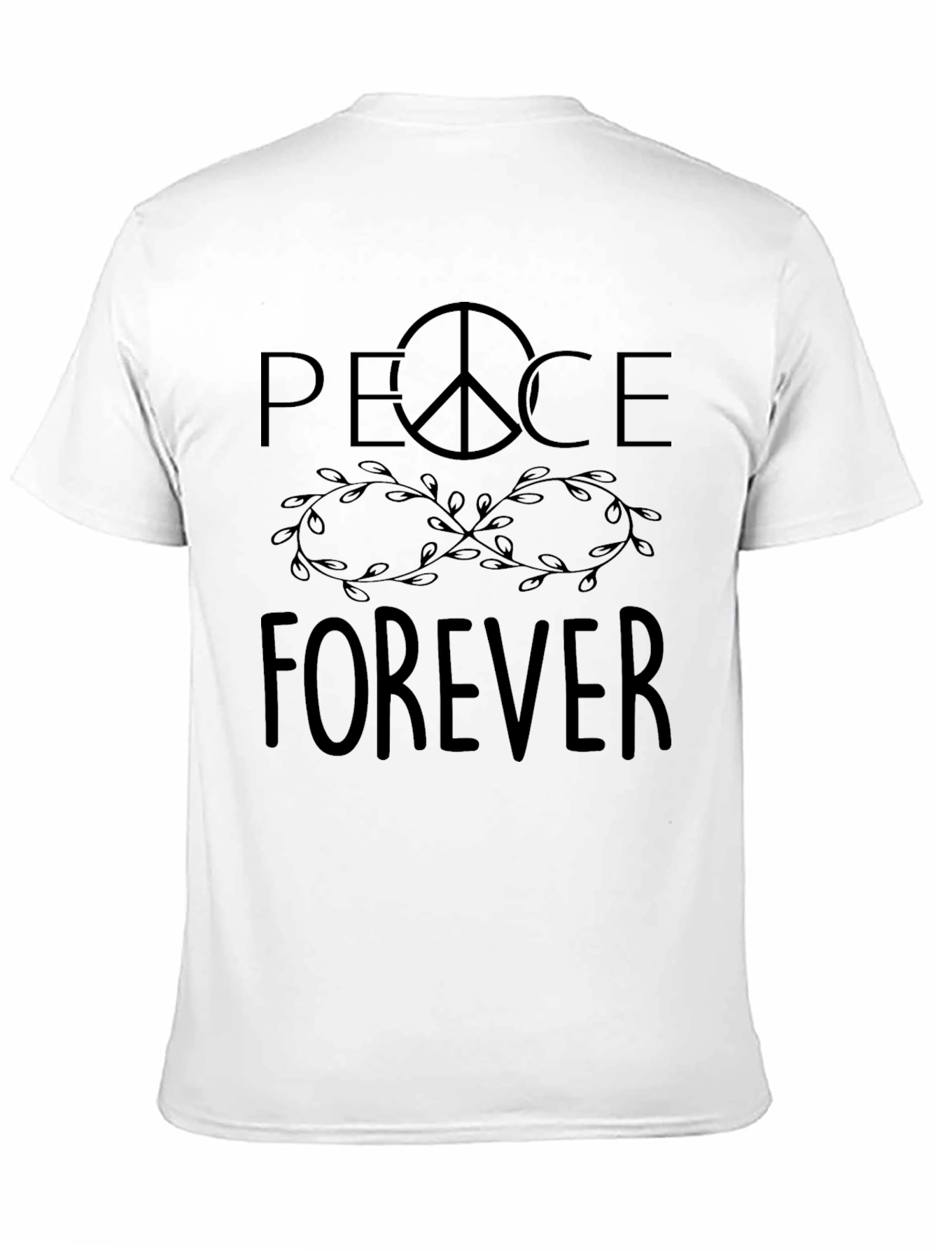 Peace Forever Graphic Tee - Stylish Comfort