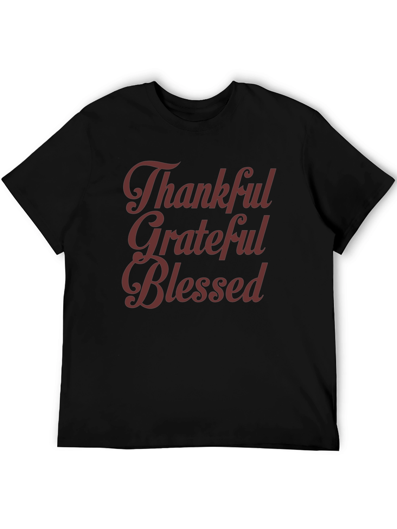 Thankful Grateful Blessed Graphic Tee