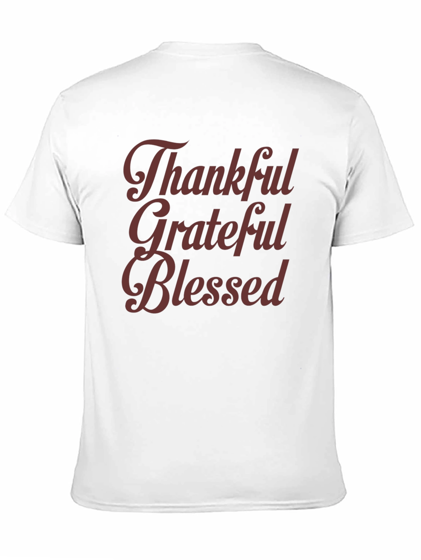 Thankful Grateful Blessed Graphic Tee