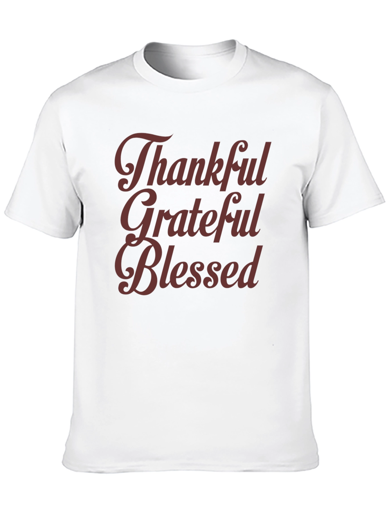 Thankful Grateful Blessed Graphic Tee