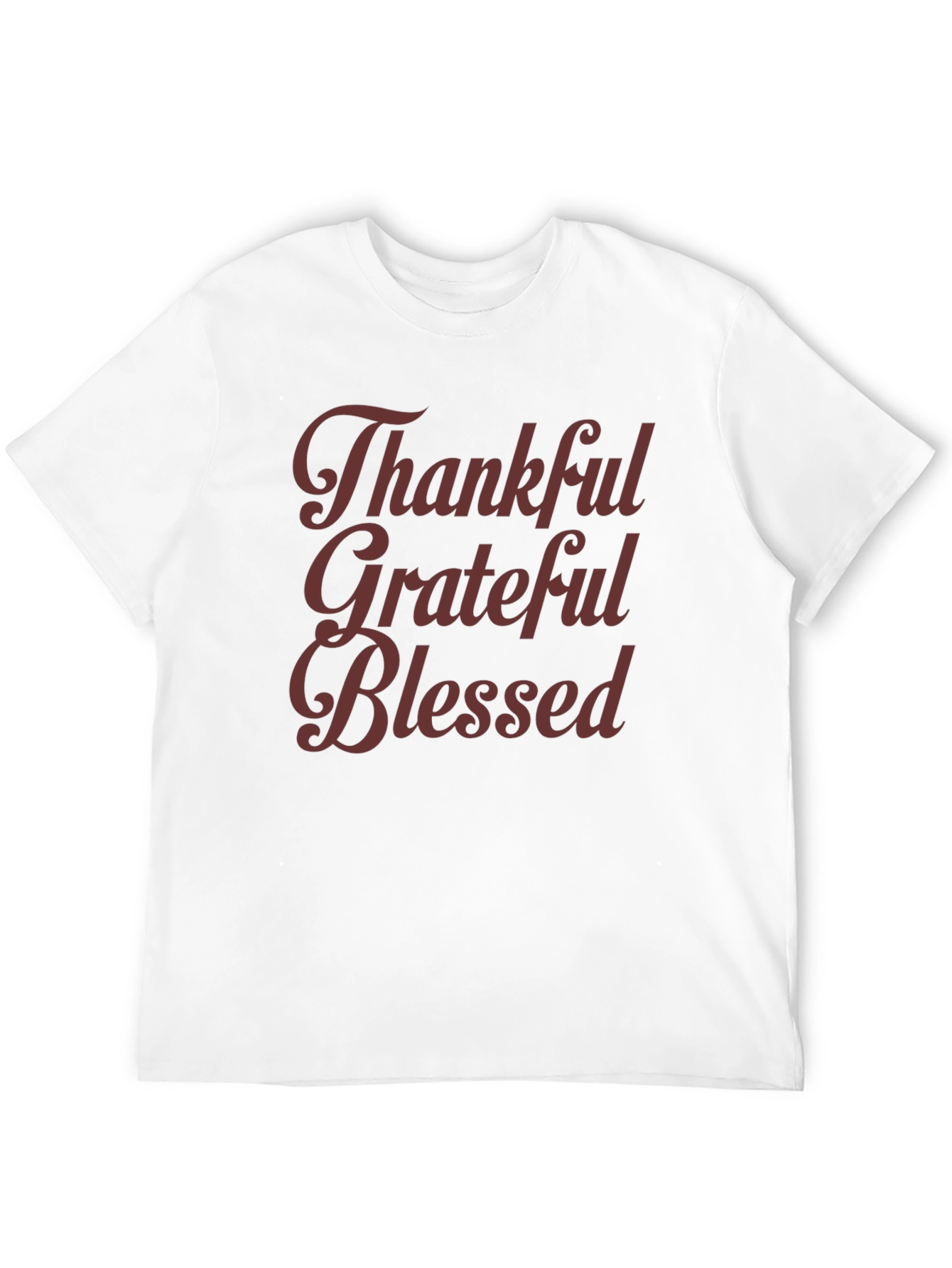 Thankful Grateful Blessed Graphic Tee