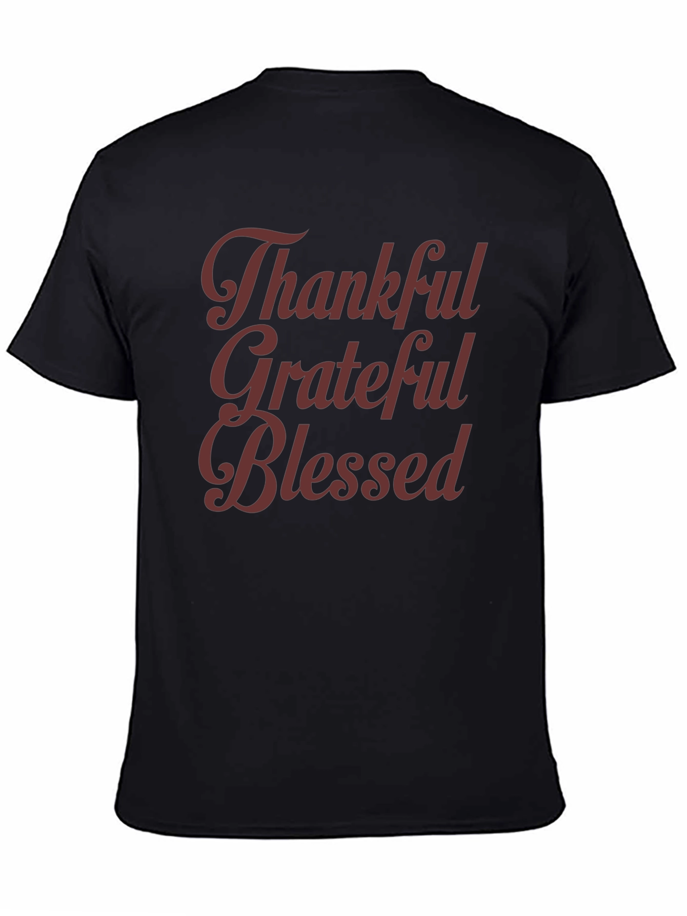 Thankful Grateful Blessed Graphic Tee