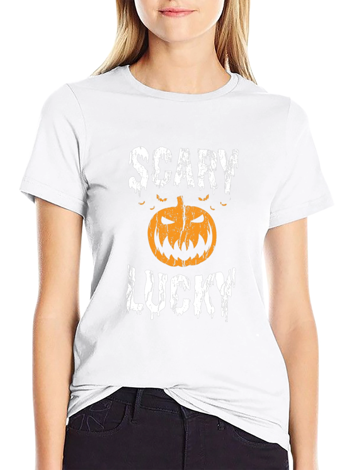 Scary Lucky Halloween Graphic Tee