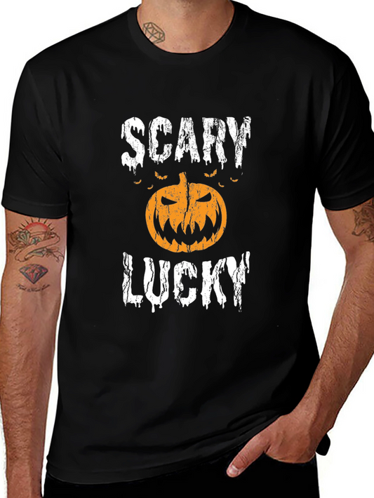 Scary Lucky Halloween Graphic Tee