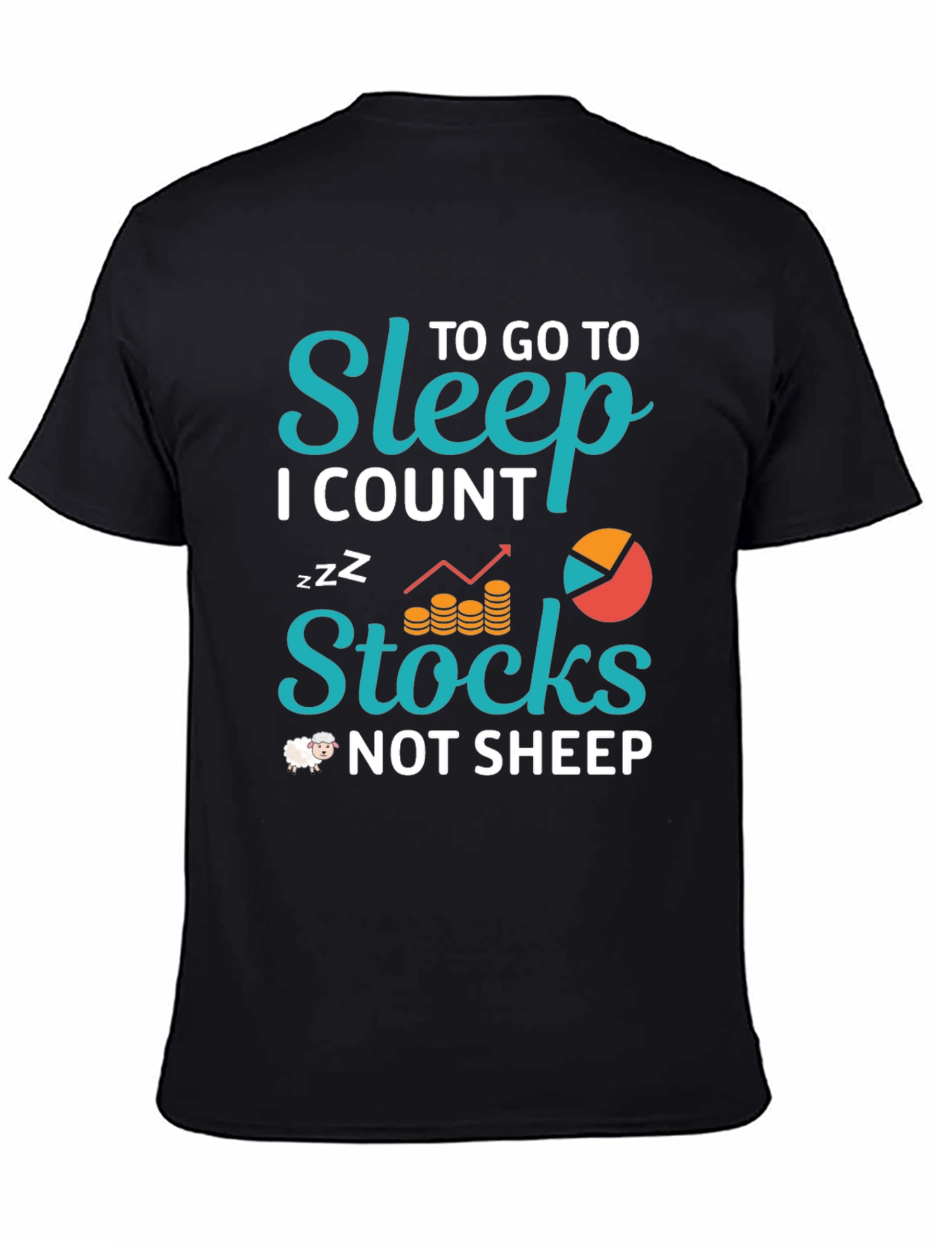 Sleep Stocks T-Shirt - Trader Humor Tee