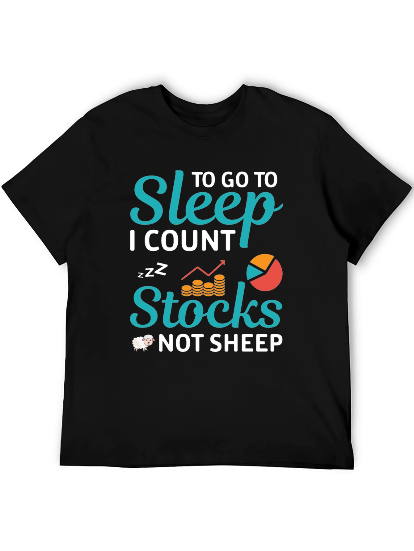 Sleep Stocks T-Shirt - Trader Humor Tee