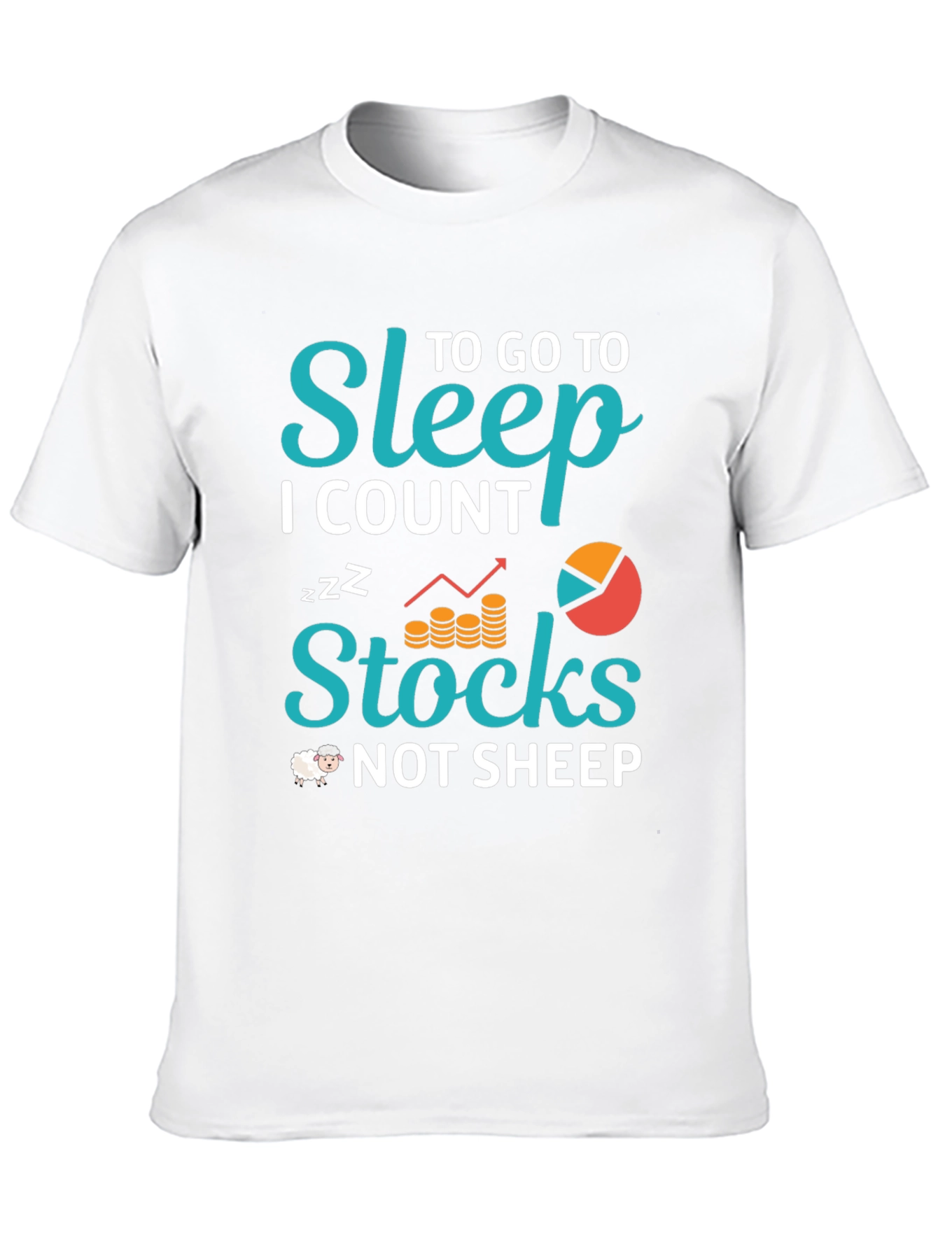 Sleep Stocks T-Shirt - Trader Humor Tee