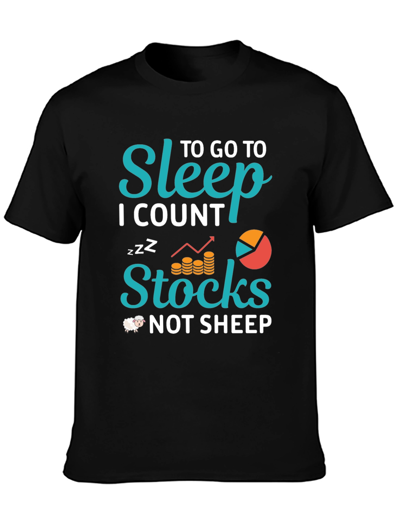 Sleep Stocks T-Shirt - Trader Humor Tee