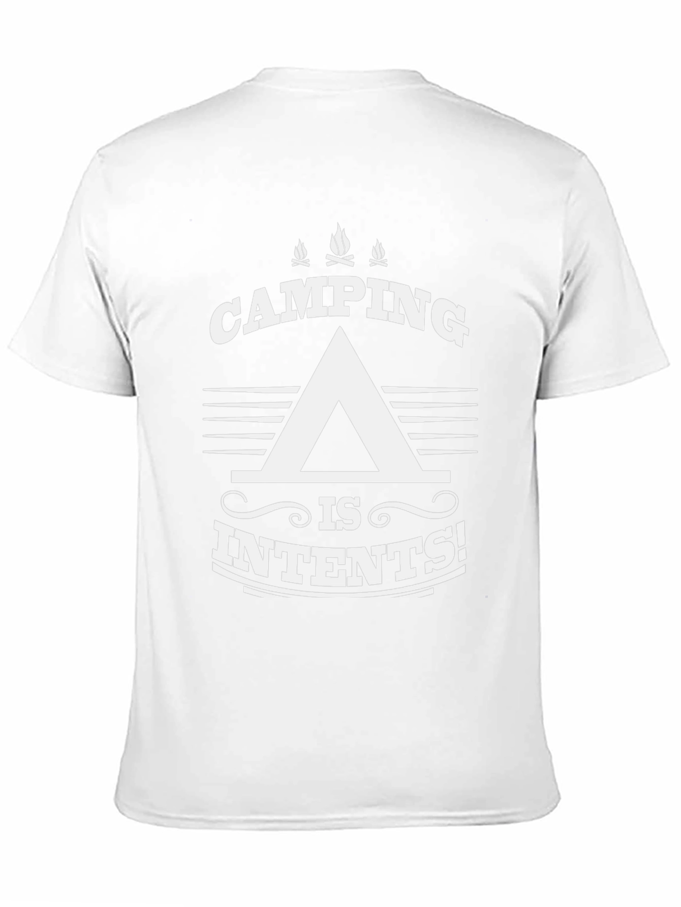 Camping Intent T-Shirt: Outdoor Adventure Tee