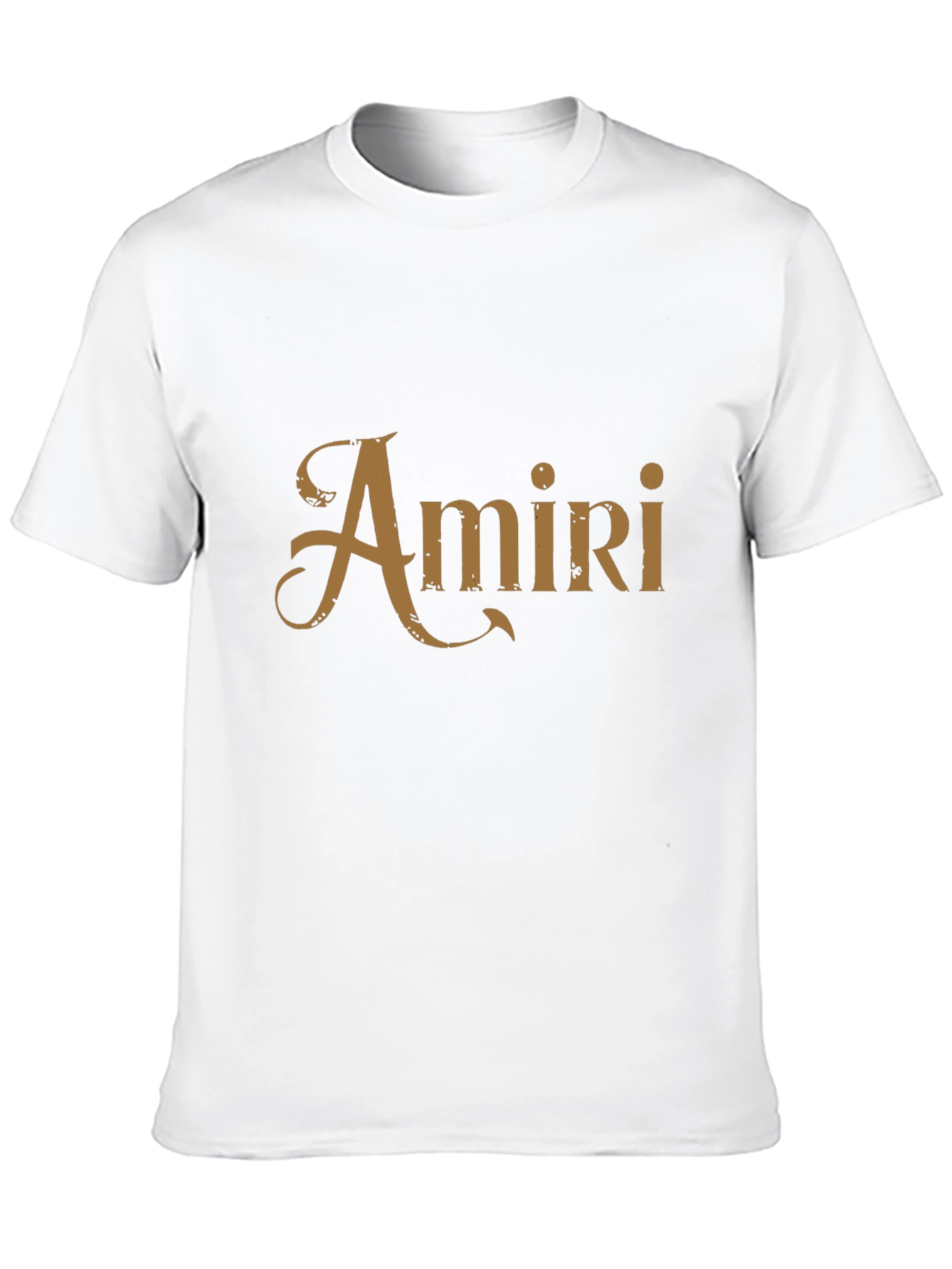 Amiri Graphic Tee - Black Cotton Blend