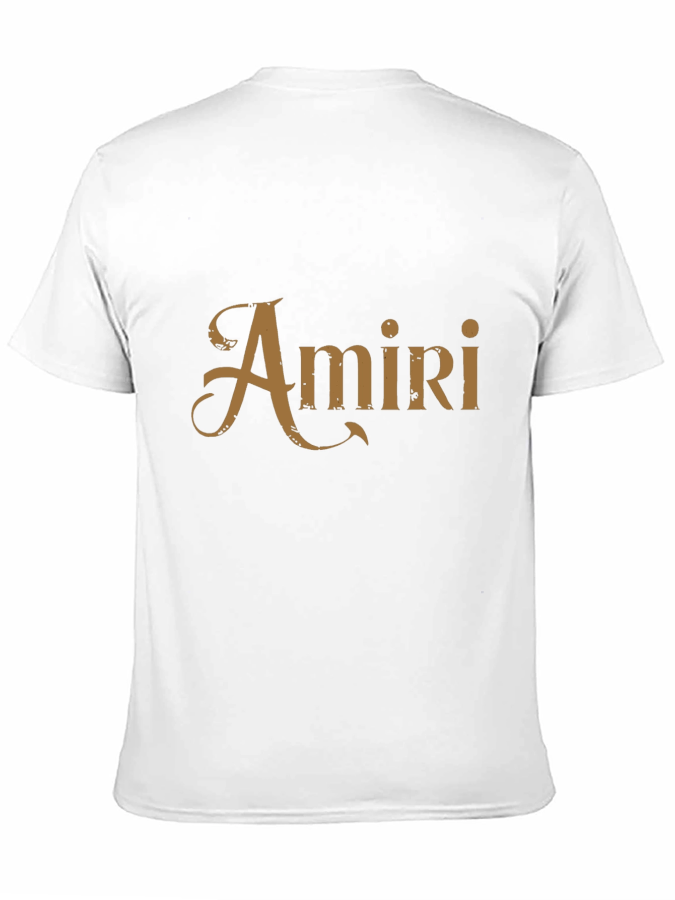 Amiri Graphic Tee - Black Cotton Blend