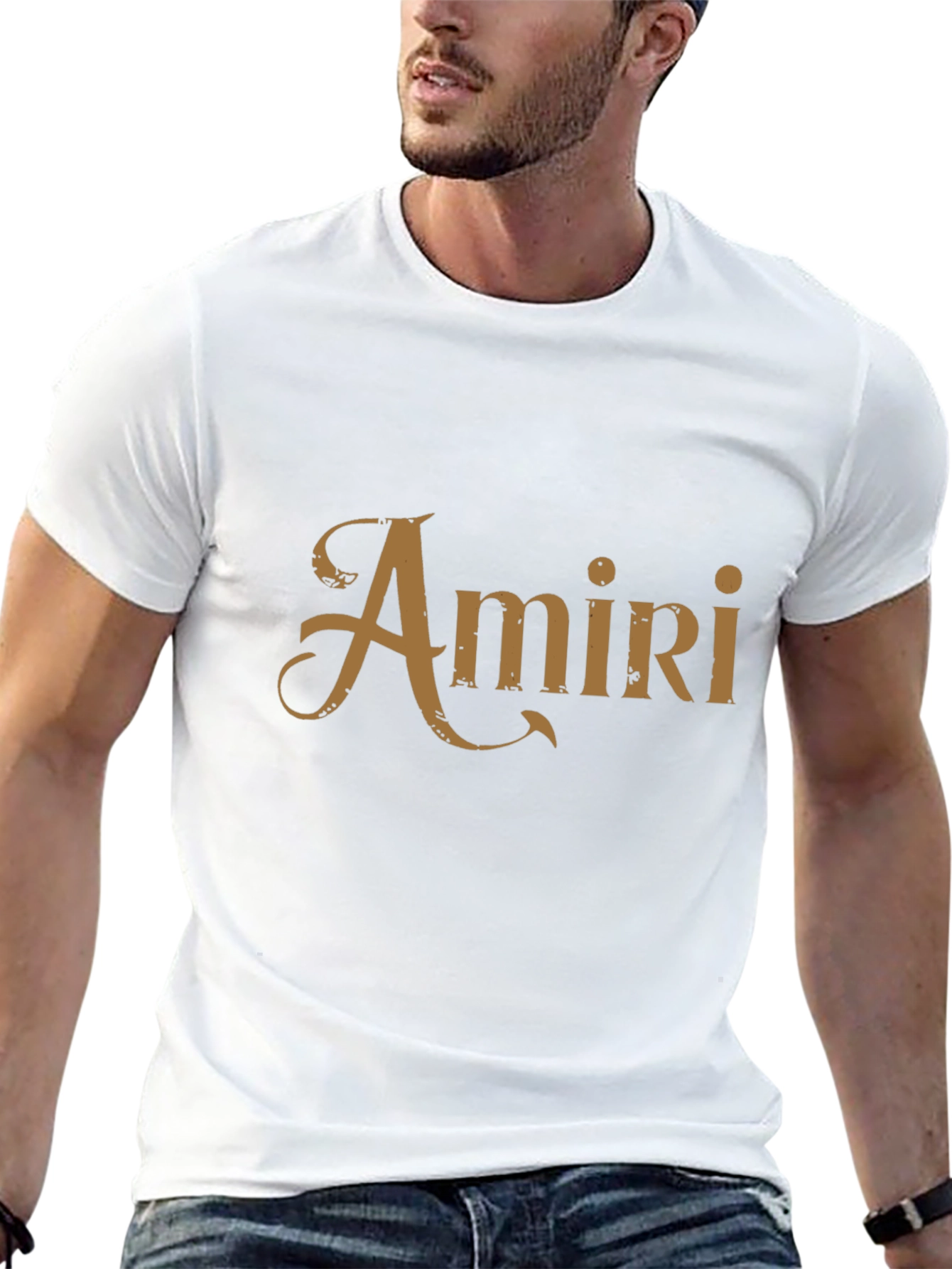 Amiri Graphic Tee - Black Cotton Blend