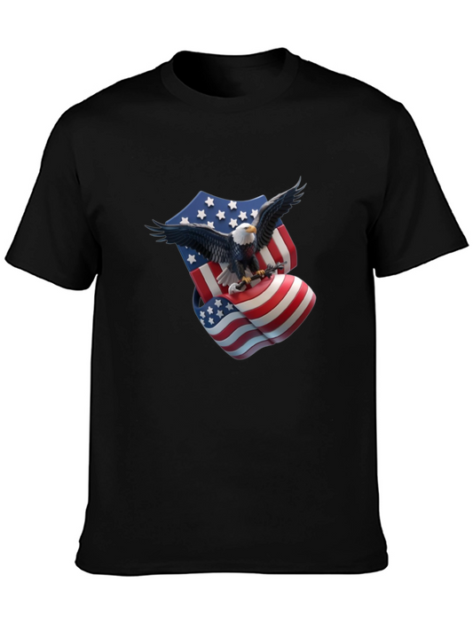 American Eagle USA Flag Graphic T-Shirt