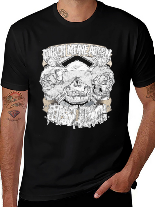 Skull Graphic Black T-Shirt