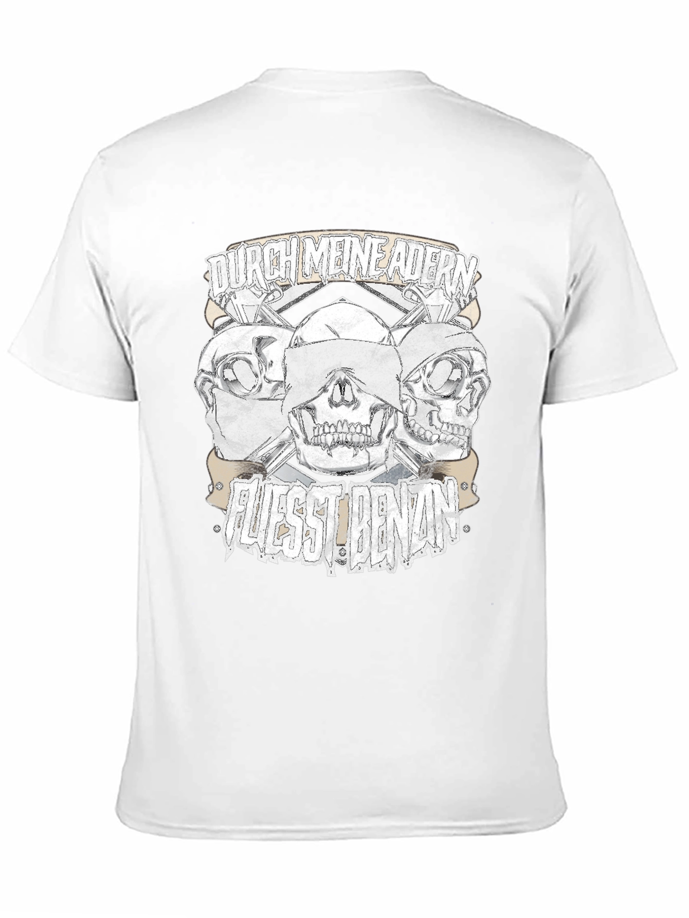Skull Graphic Black T-Shirt