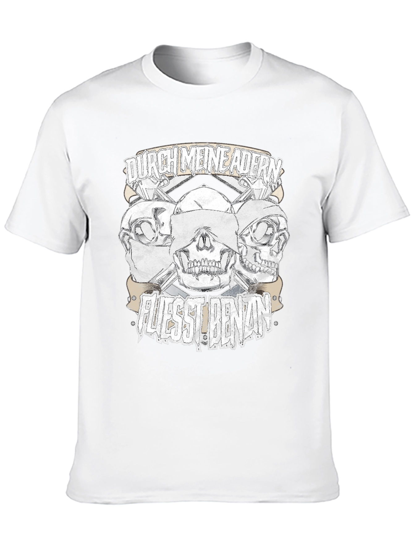 Skull Graphic Black T-Shirt