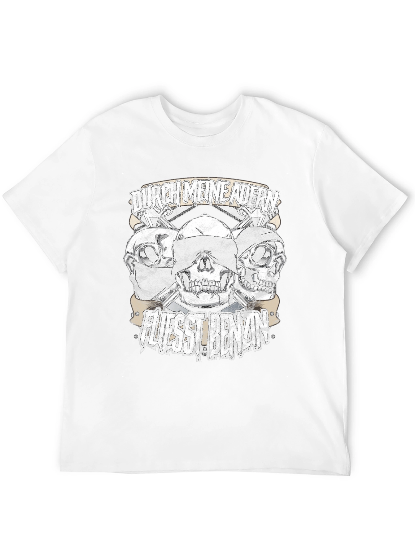 Skull Graphic Black T-Shirt