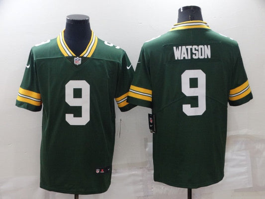 Men's Green Bay Packers Christian Watson #9 Green Game Jerseys