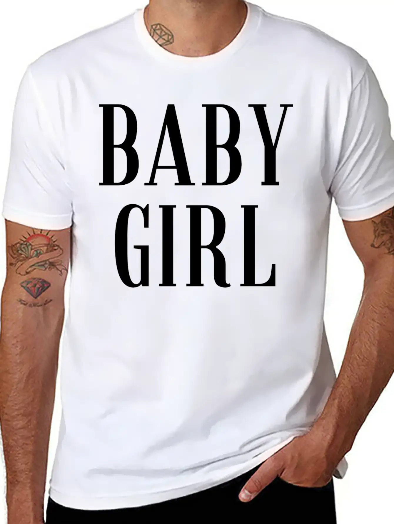 Baby Girl Unisex Short Sleeve Soft Cotton T-Shirt – Casual Everyday Wear