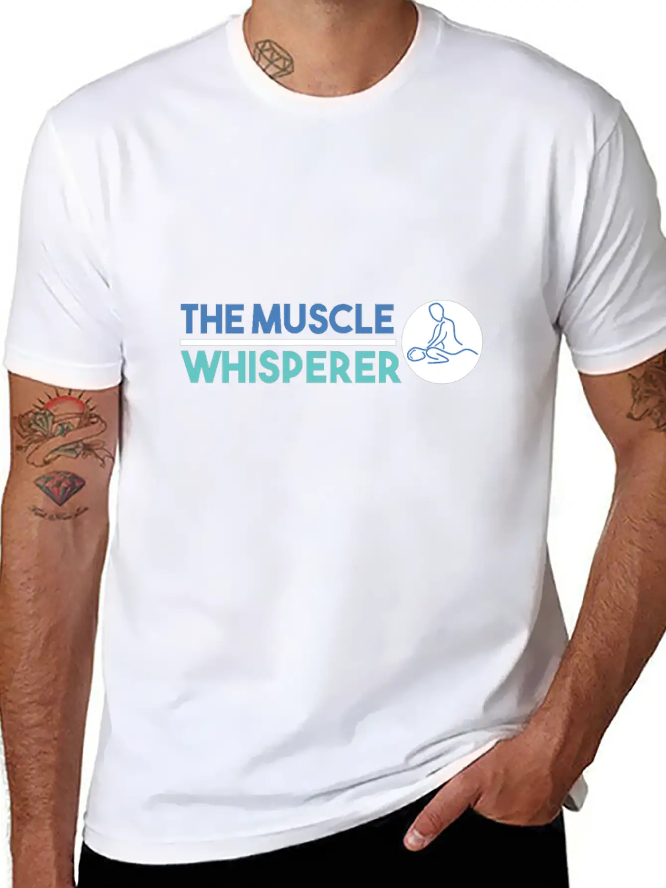 Baby Massage Therapist Unisex Short Sleeve Soft Cotton T-Shirt – Casual Everyday Wear