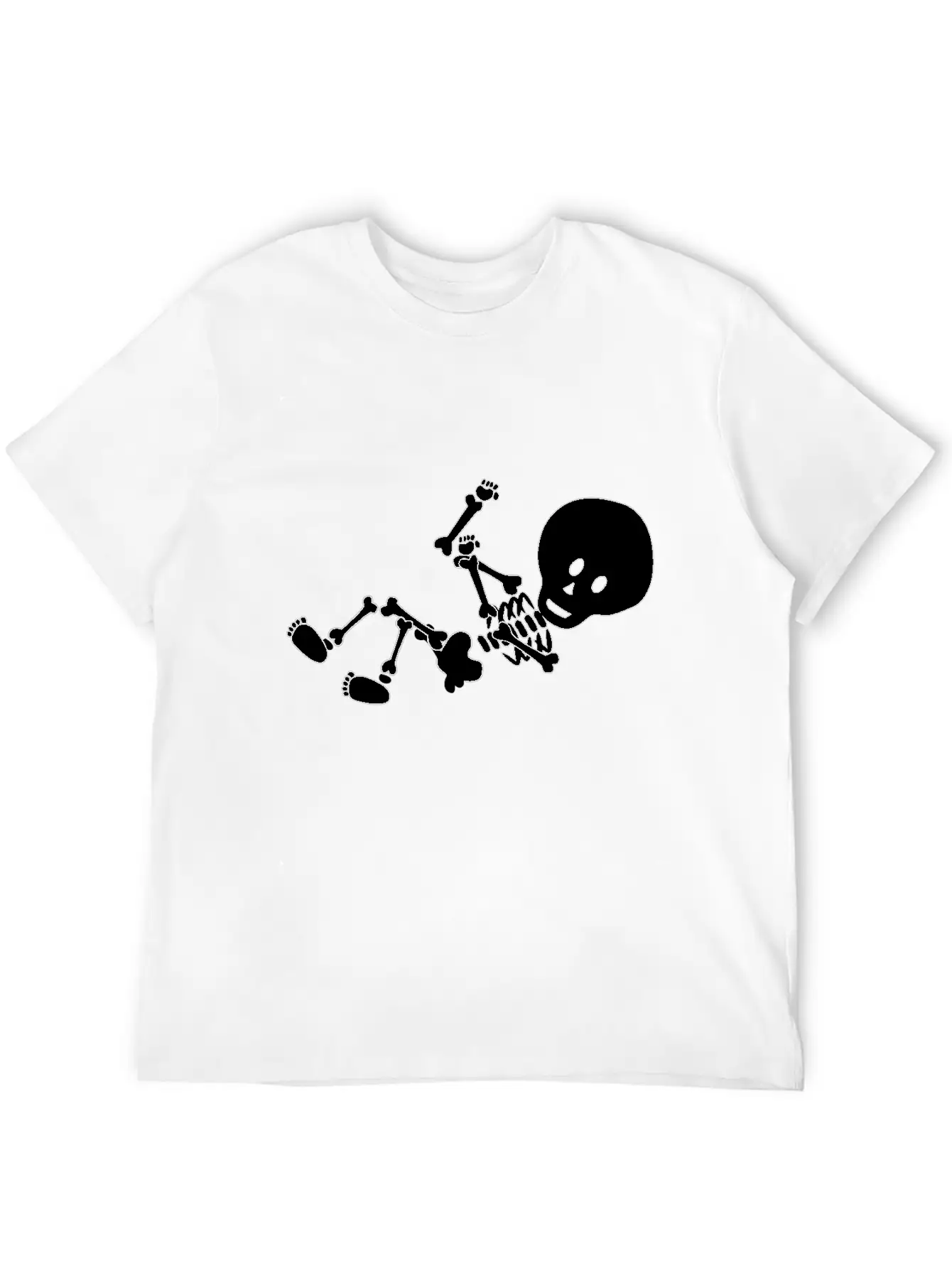 Baby Skeleton Essential Unisex Summer Tee – Soft Cotton Casual Fit