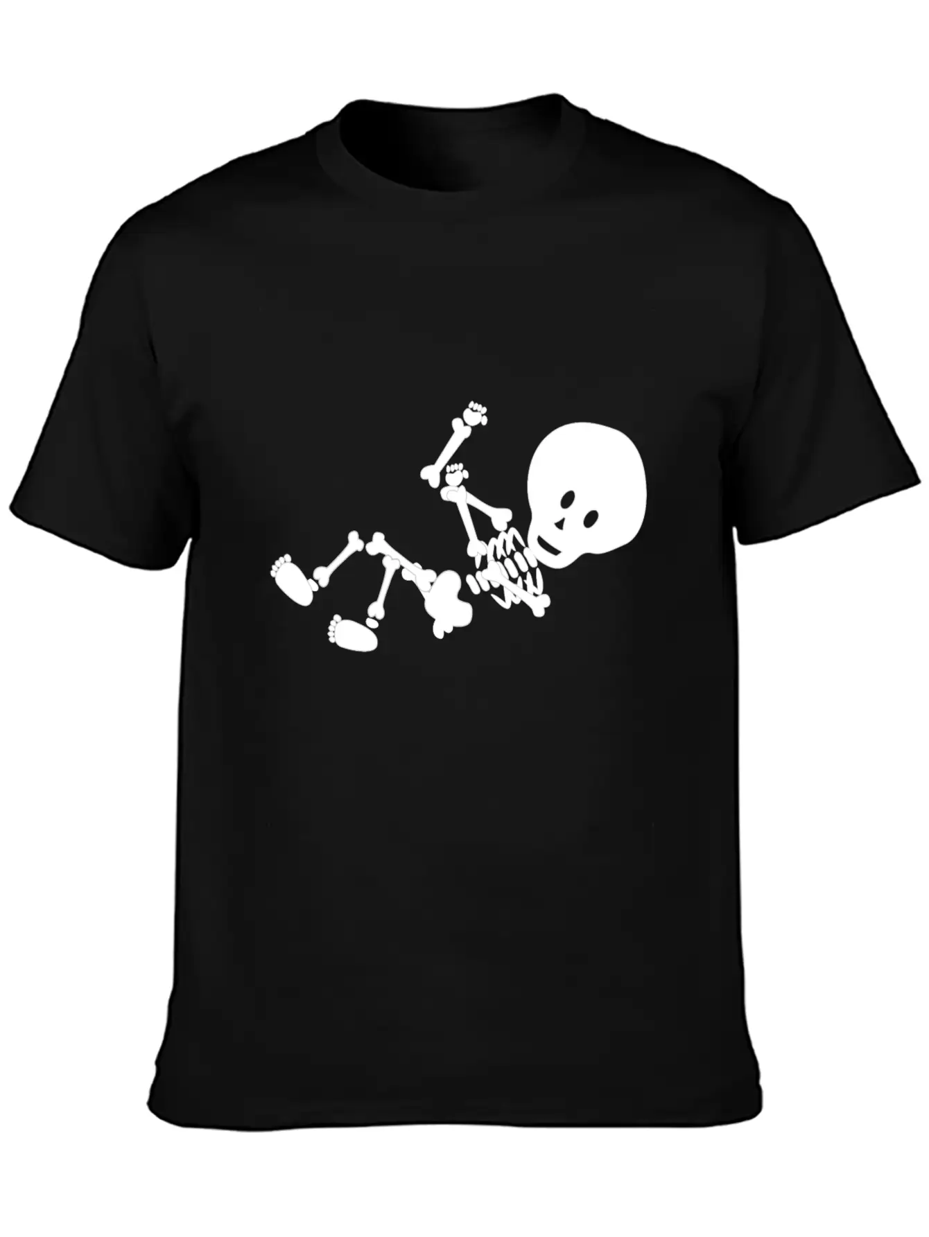 Baby Skeleton Essential Unisex Summer Tee – Soft Cotton Casual Fit