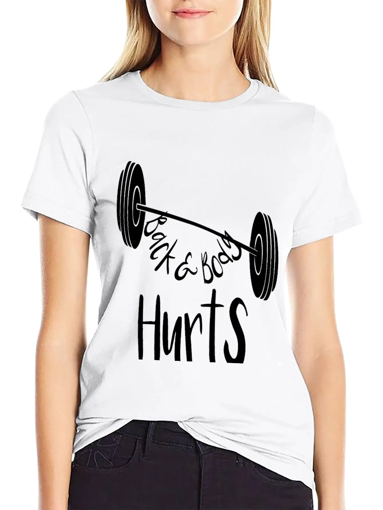 Back And Body Hurt Stylish Everyday T-Shirt – Unisex Basic Cotton Tee