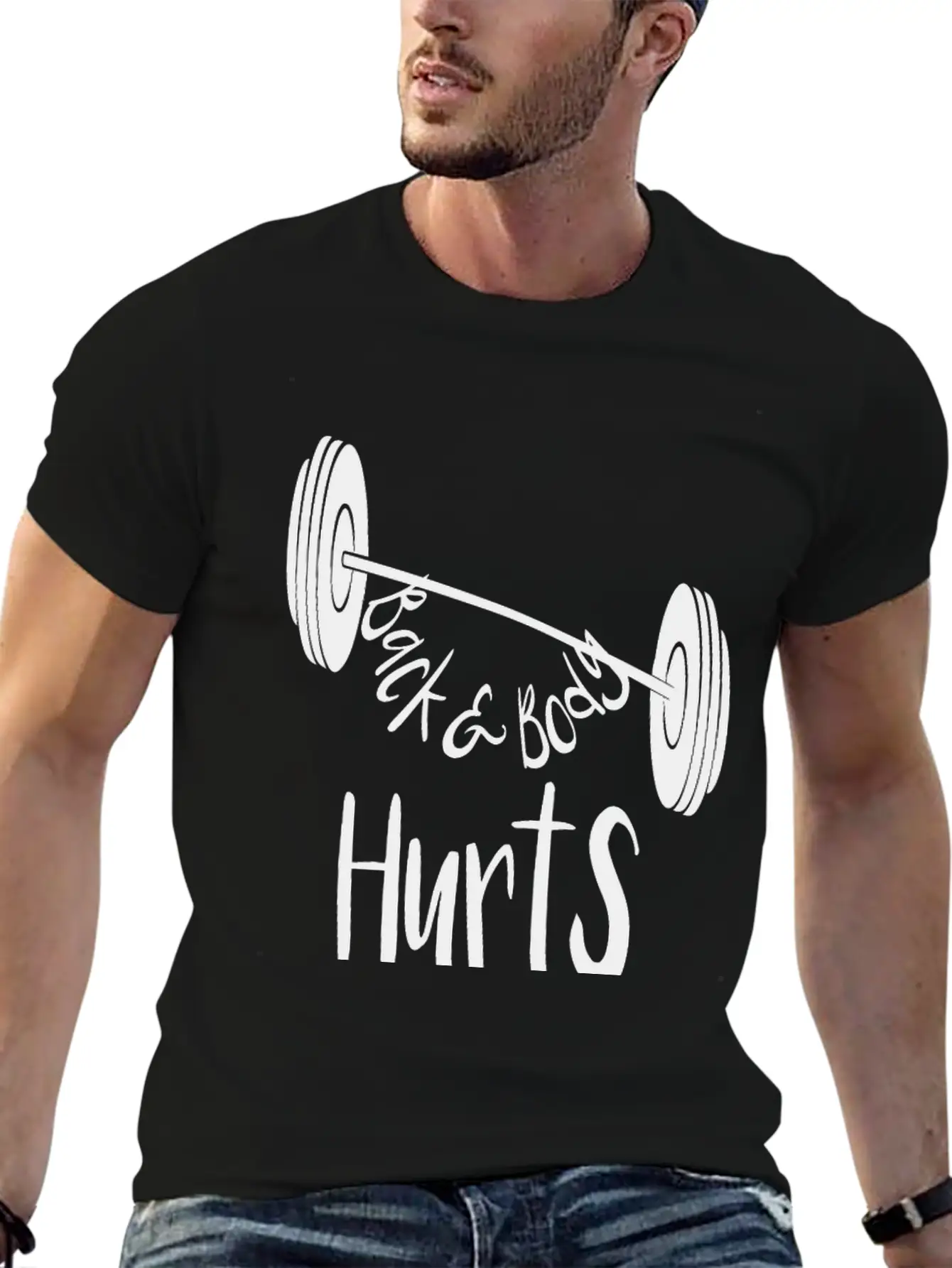 Back And Body Hurt Stylish Everyday T-Shirt – Unisex Basic Cotton Tee