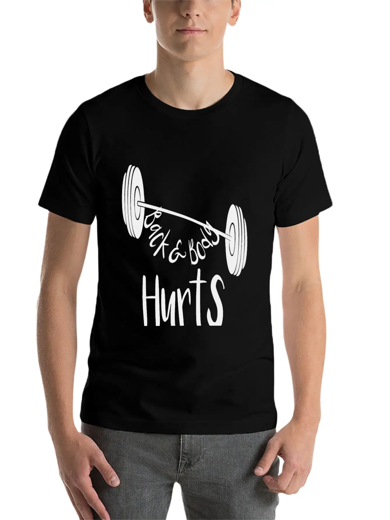 Back And Body Hurt Stylish Everyday T-Shirt – Unisex Basic Cotton Tee