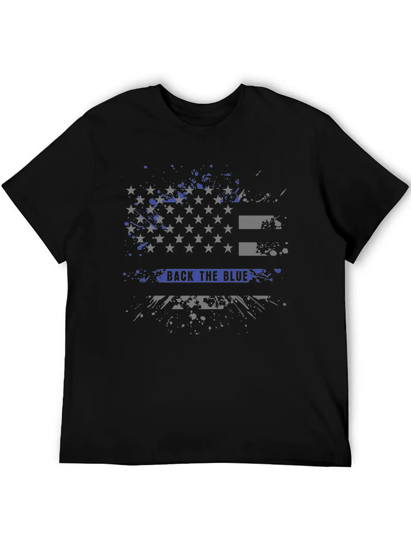 Back The Blue Stylish Everyday T-Shirt – Unisex Basic Cotton Tee