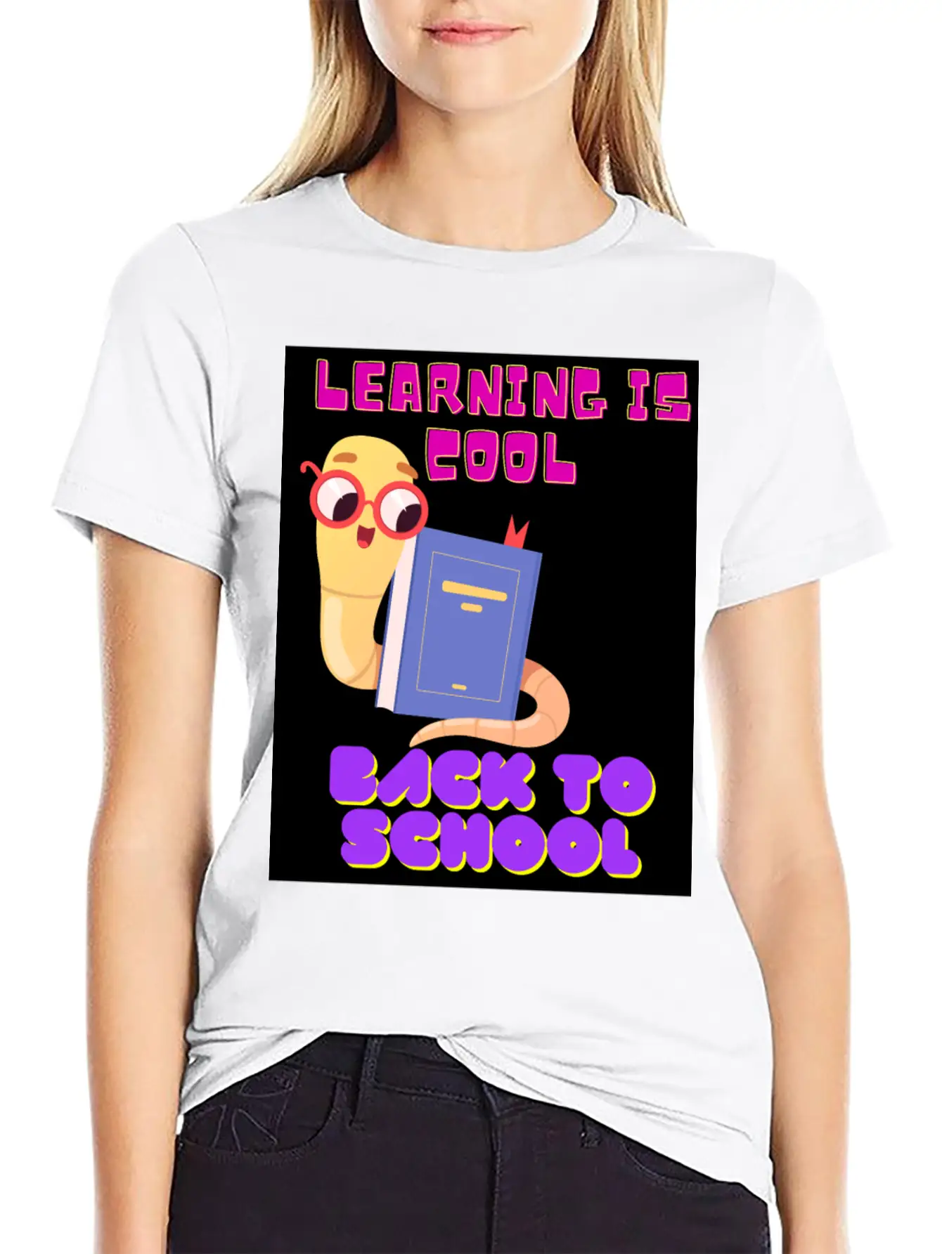 Back To School, LEARNING IS COOL BACK TO SCHOOL, Timeless Short Sleeve Tee – Comfy And Minimalist Design