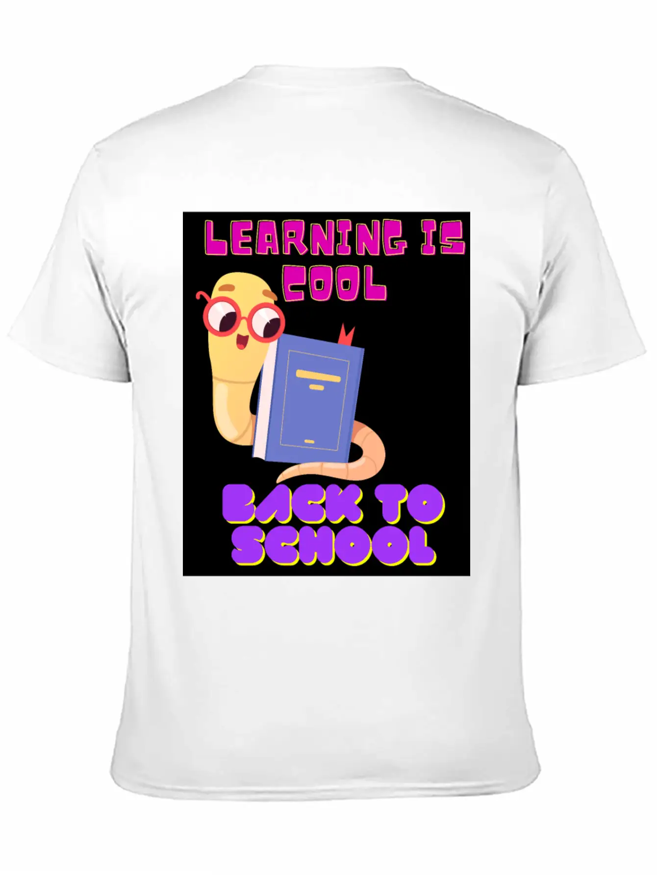 Back To School, LEARNING IS COOL BACK TO SCHOOL, Timeless Short Sleeve Tee – Comfy And Minimalist Design
