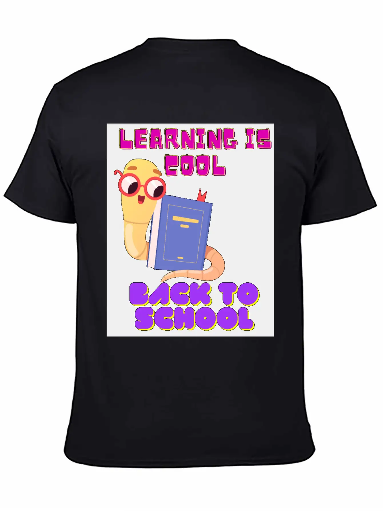 Back To School, LEARNING IS COOL BACK TO SCHOOL, Timeless Short Sleeve Tee – Comfy And Minimalist Design
