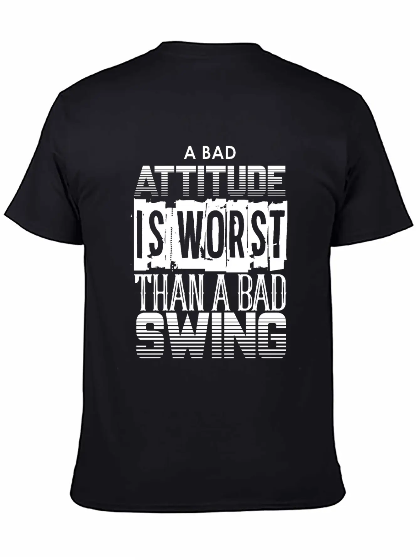 Bad Attitude Stylish Everyday T-Shirt – Unisex Basic Cotton Tee