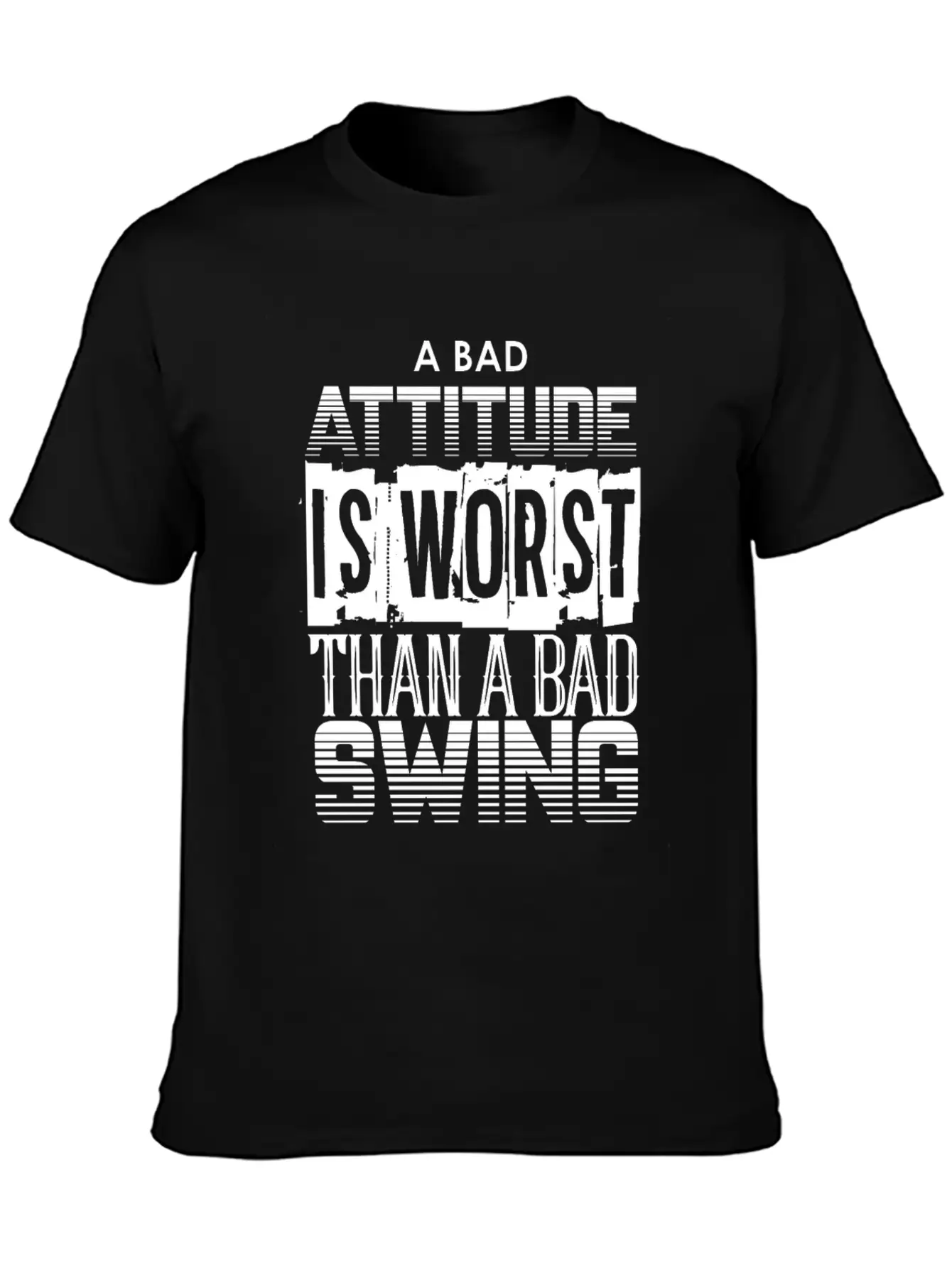 Bad Attitude Stylish Everyday T-Shirt – Unisex Basic Cotton Tee