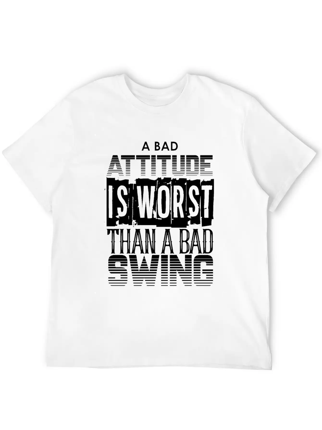 Bad Attitude Stylish Everyday T-Shirt – Unisex Basic Cotton Tee