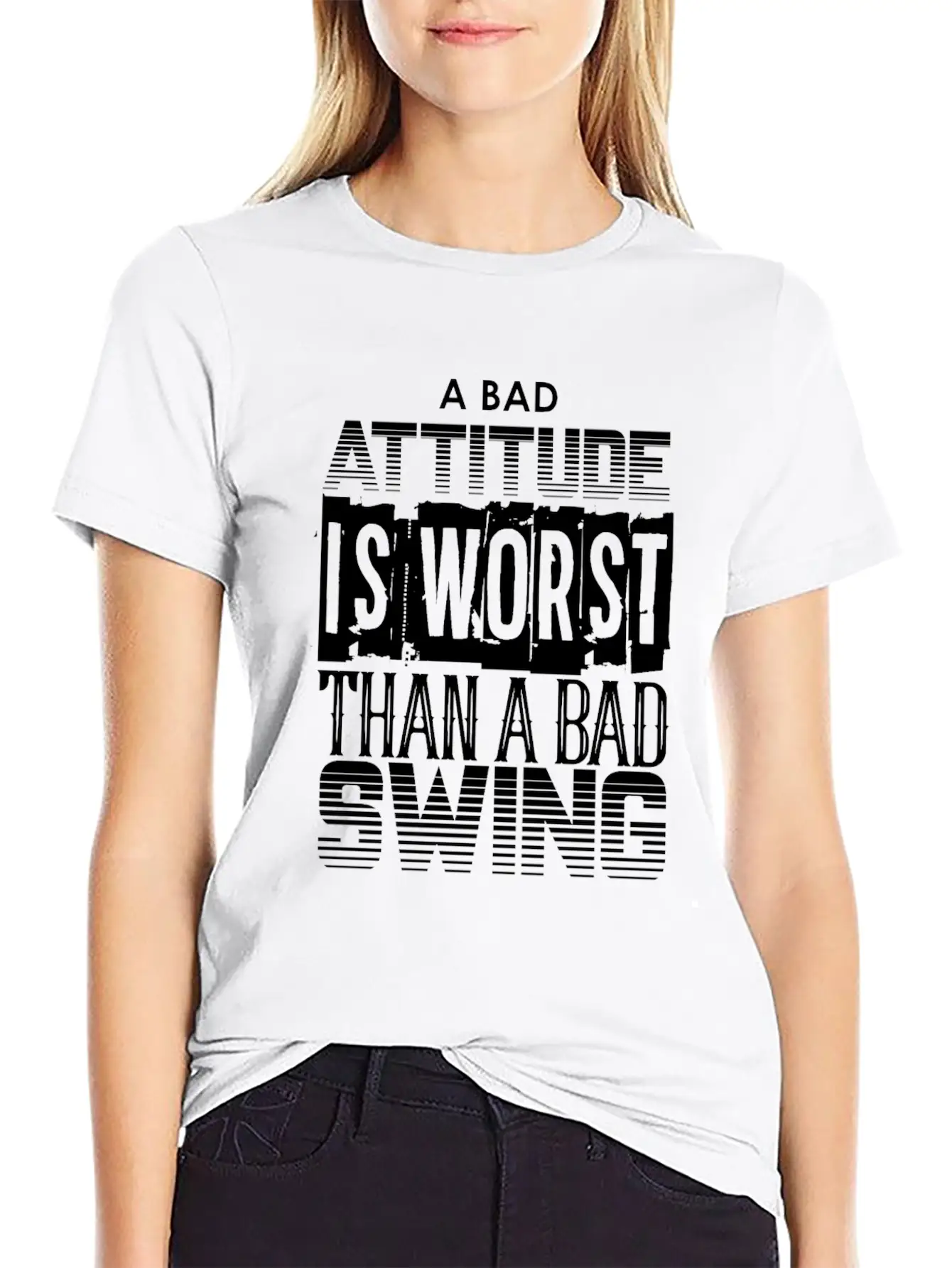 Bad Attitude Stylish Everyday T-Shirt – Unisex Basic Cotton Tee
