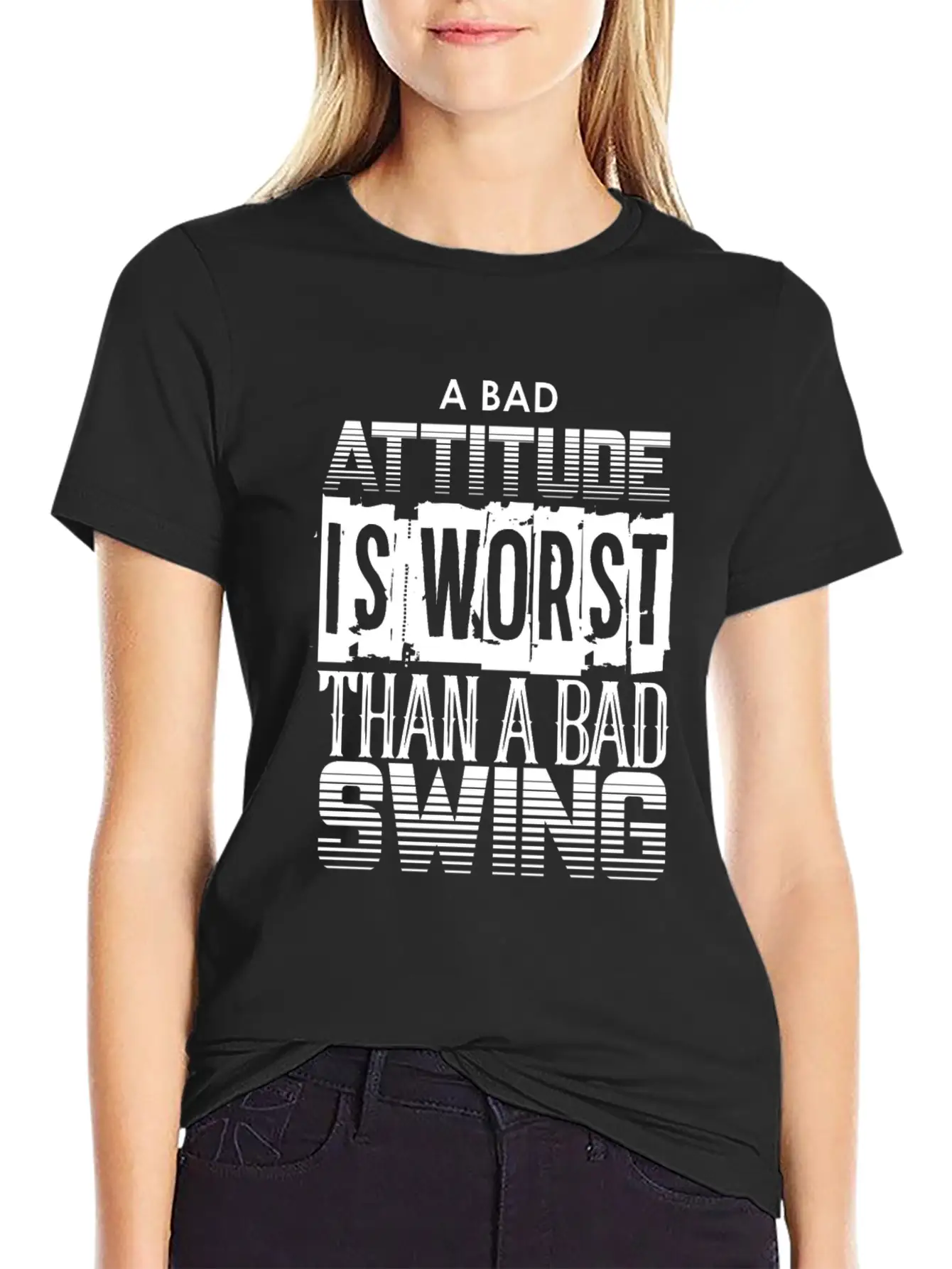 Bad Attitude Stylish Everyday T-Shirt – Unisex Basic Cotton Tee