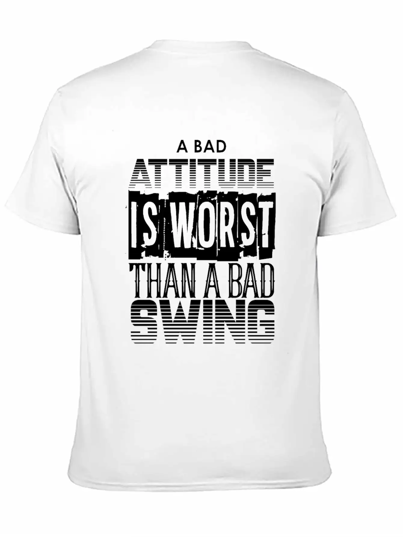 Bad Attitude Stylish Everyday T-Shirt – Unisex Basic Cotton Tee