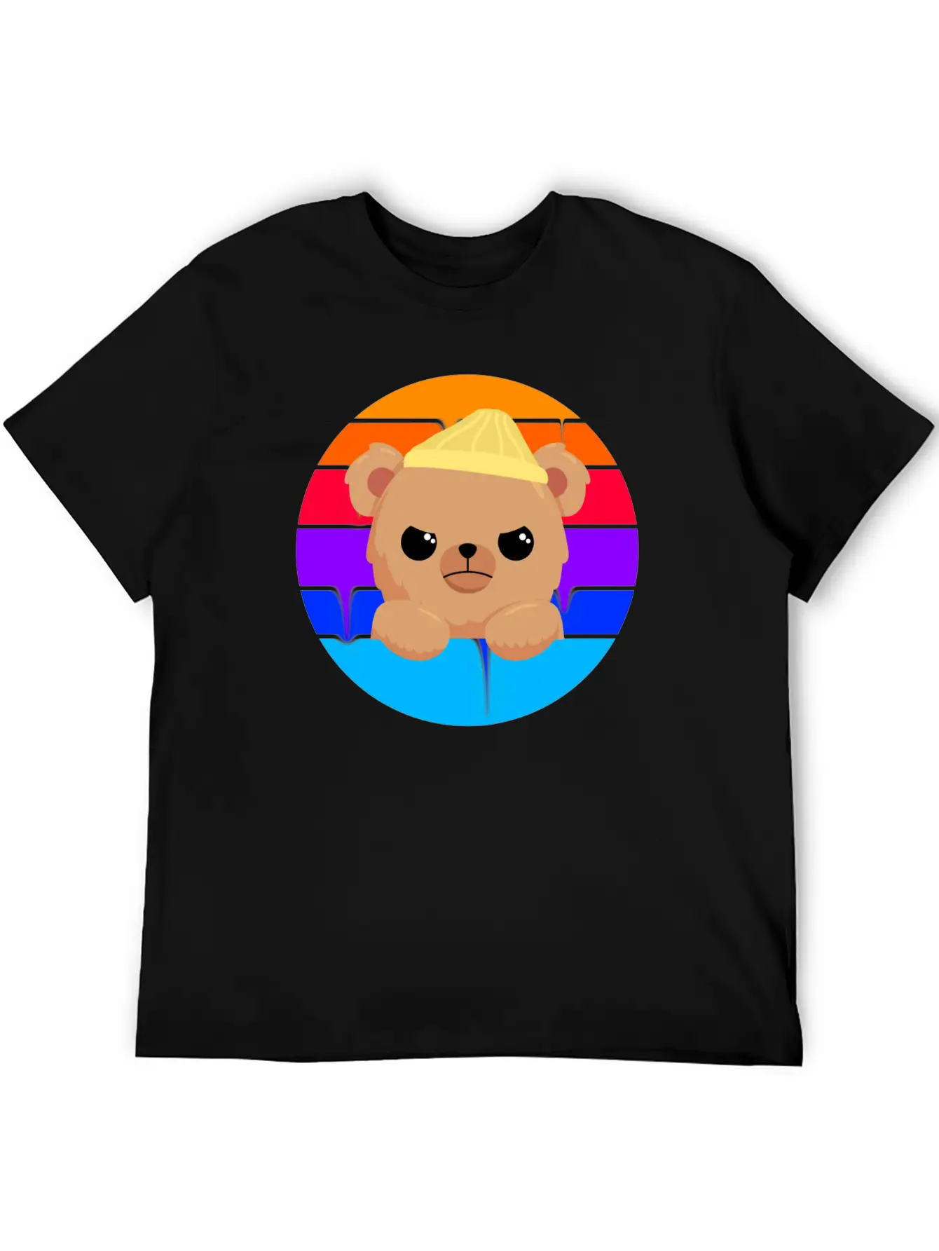 Bad Little Bear Essential Unisex Summer Tee – Soft Cotton Casual Fit