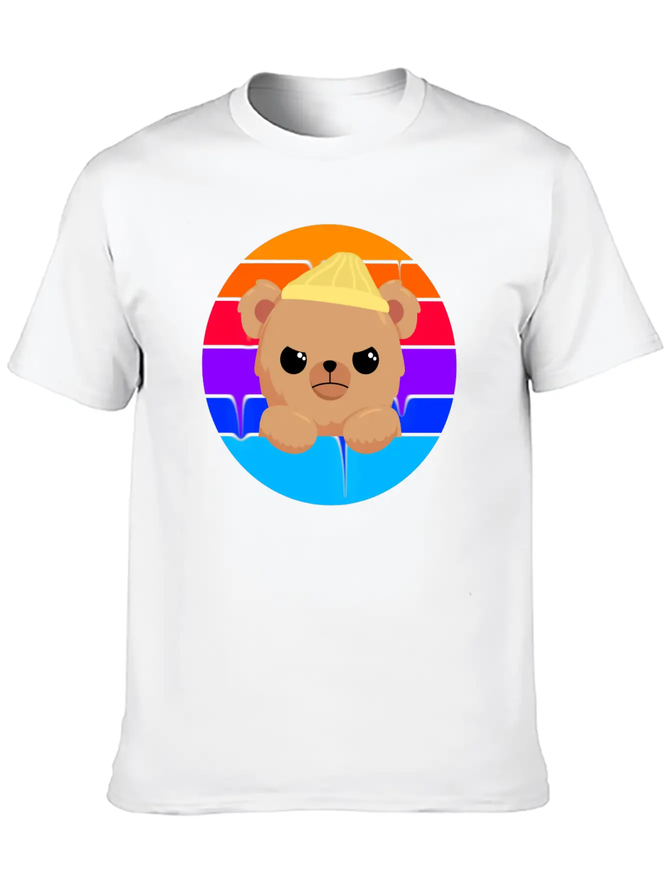 Bad Little Bear Essential Unisex Summer Tee – Soft Cotton Casual Fit