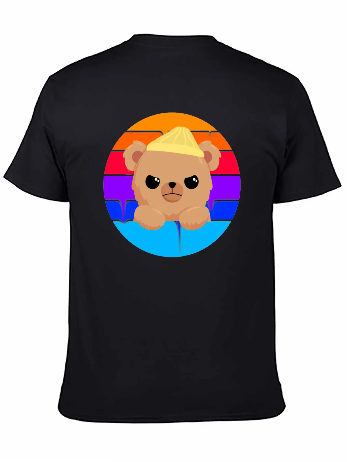 Bad Little Bear Essential Unisex Summer Tee – Soft Cotton Casual Fit