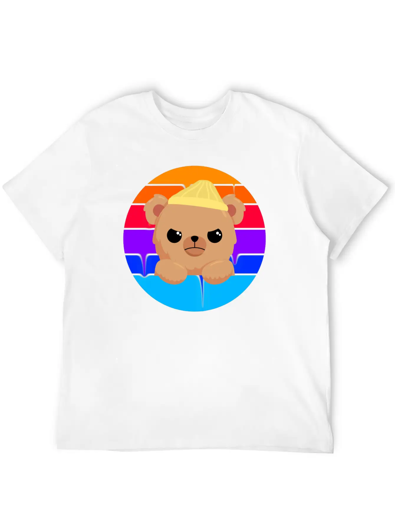 Bad Little Bear Essential Unisex Summer Tee – Soft Cotton Casual Fit