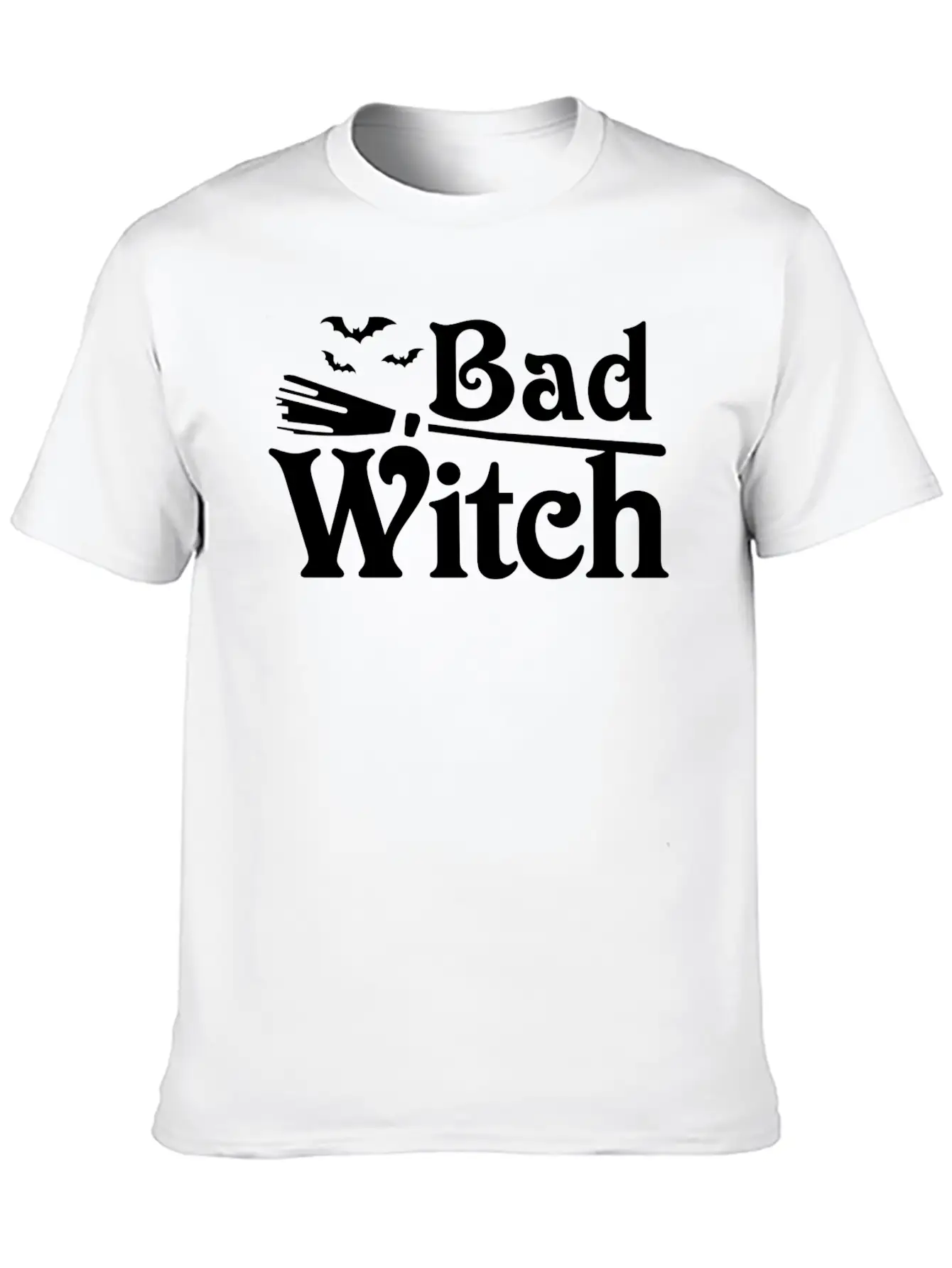 Bad Witch Music Unisex Short Sleeve Soft Cotton T-Shirt – Casual Everyday Wear