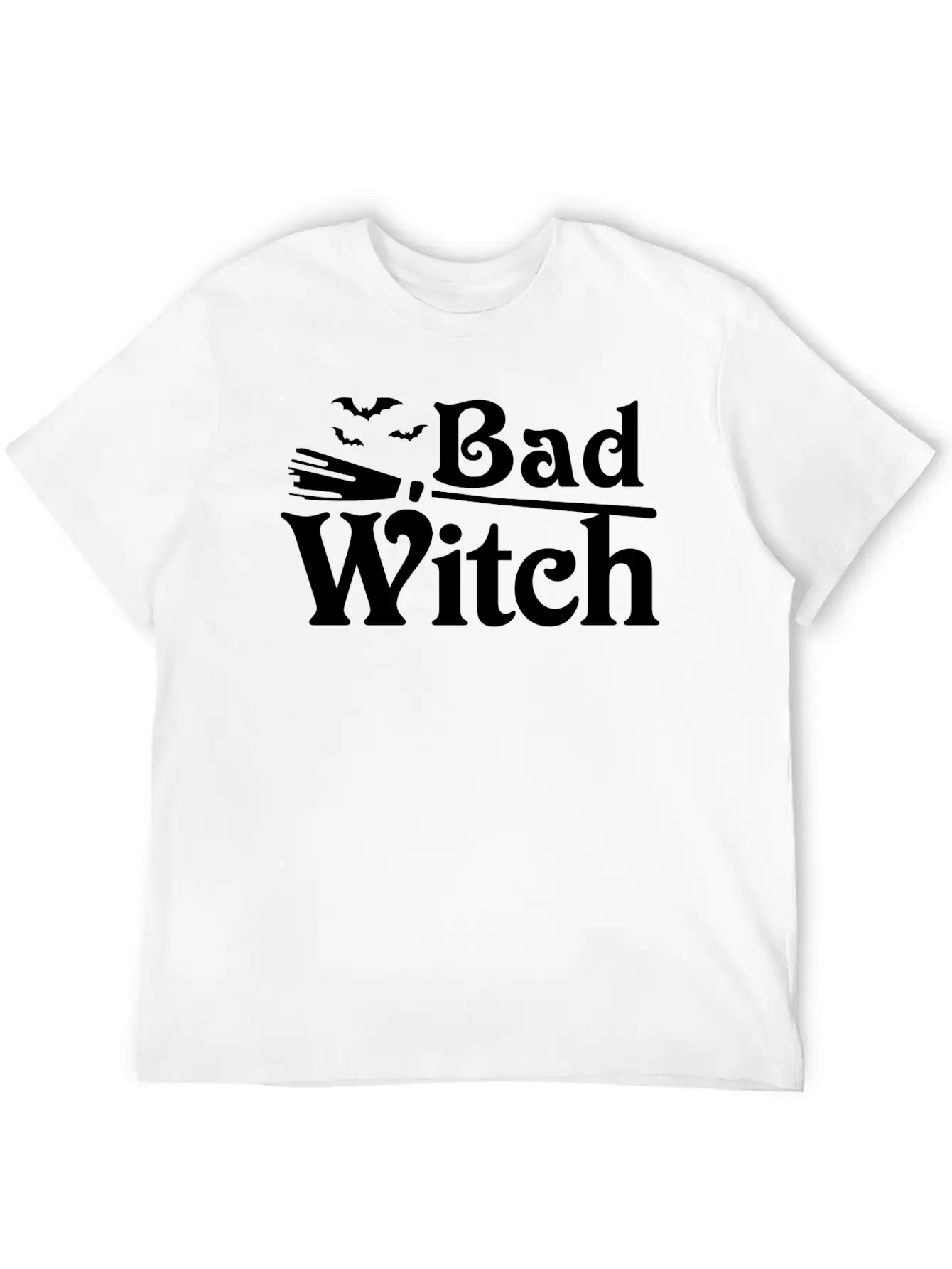 Bad Witch Music Unisex Short Sleeve Soft Cotton T-Shirt – Casual Everyday Wear